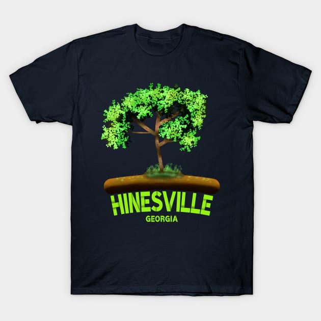 Hinesville Georgia T-Shirt by MoMido